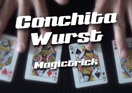 Conchita Wurst Zaubertrick